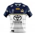 Camisola North Queensland Cowboys Rugby Equipamento Segundo 2021 Manga Curta
